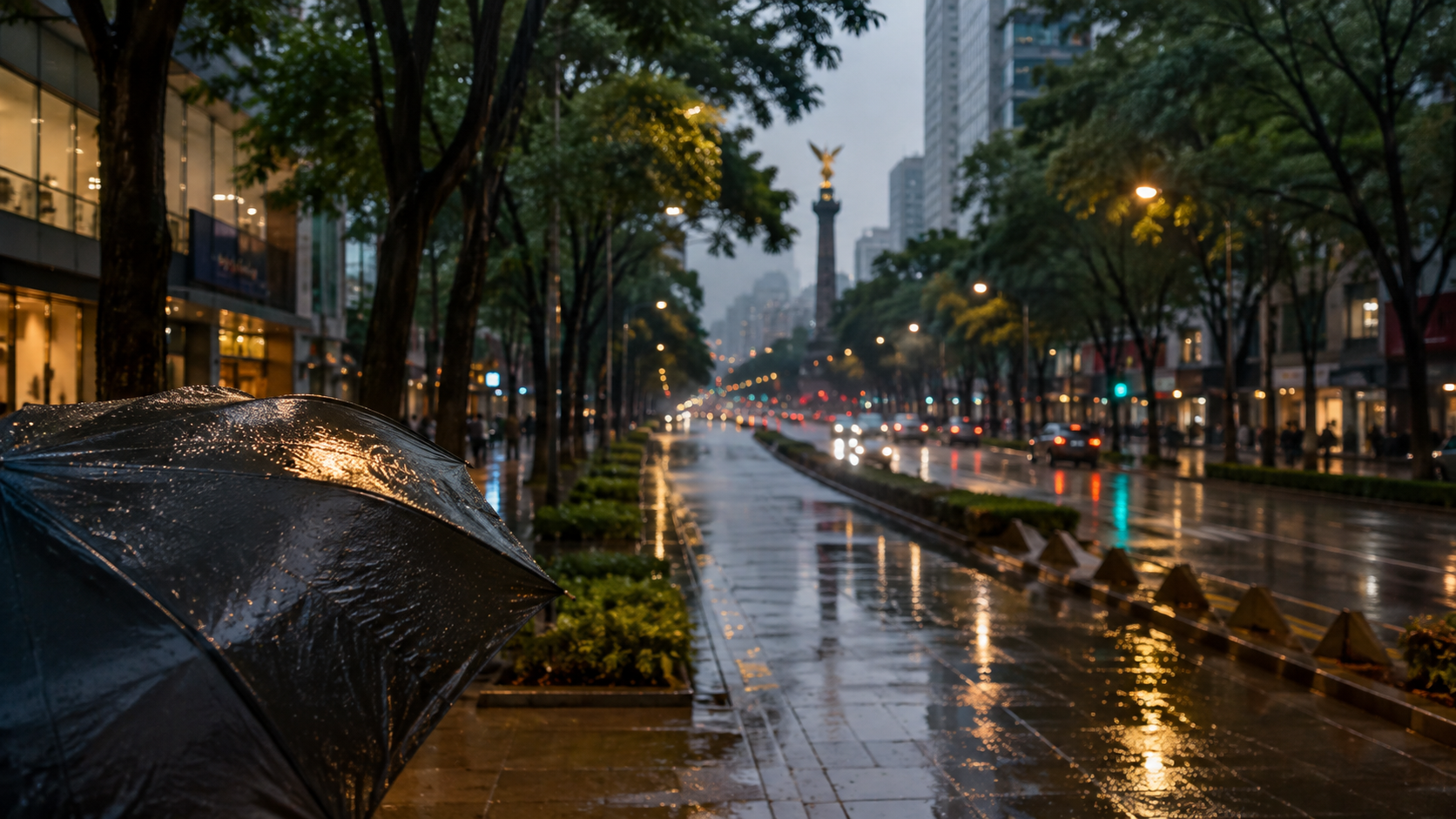 Noche del Grito con lluvia: prevén chubascos, tormentas y hasta granizo en CDMX