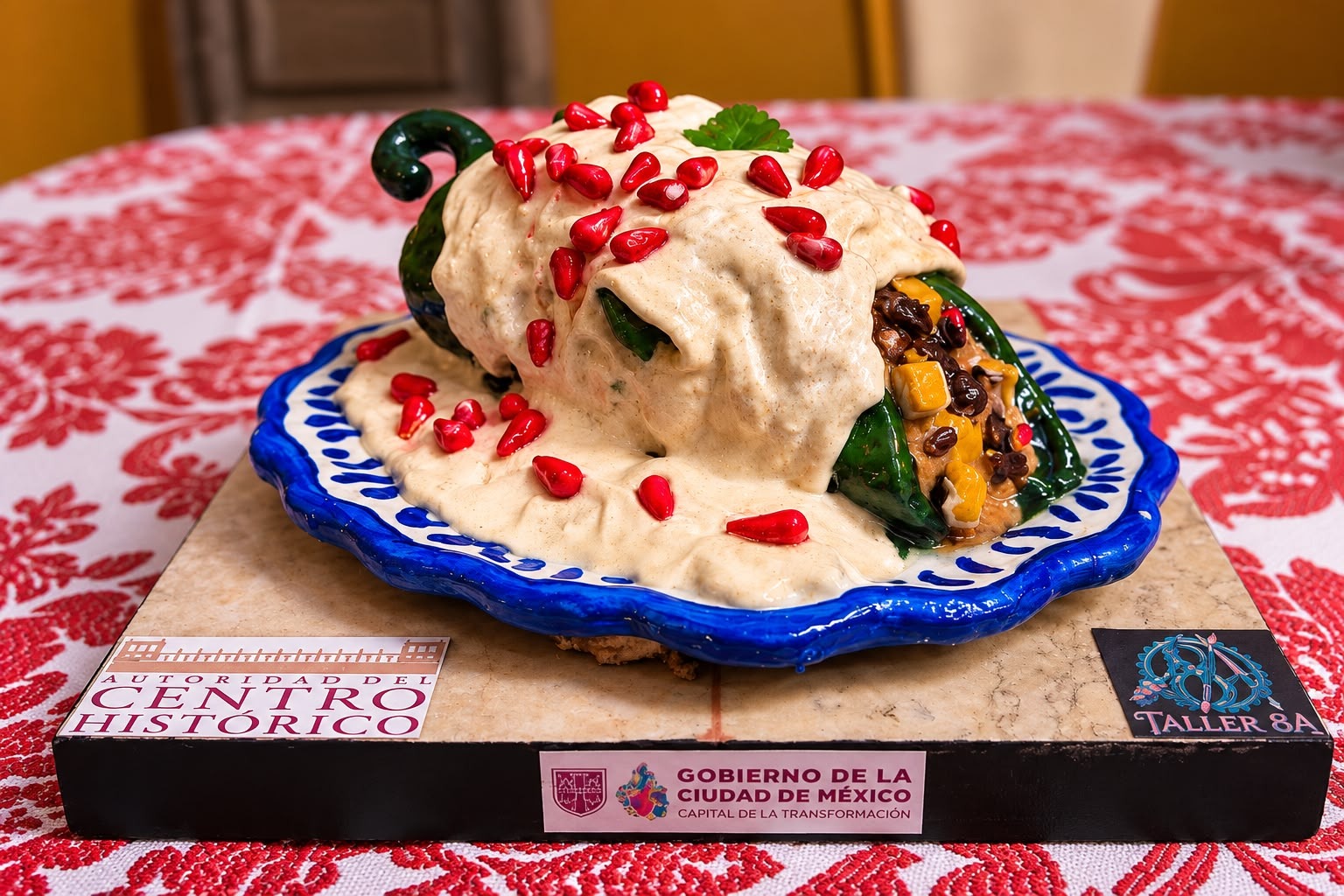 Premian a los mejores chiles en nogada del Festival 2026 en el Centro Histórico de CDMX