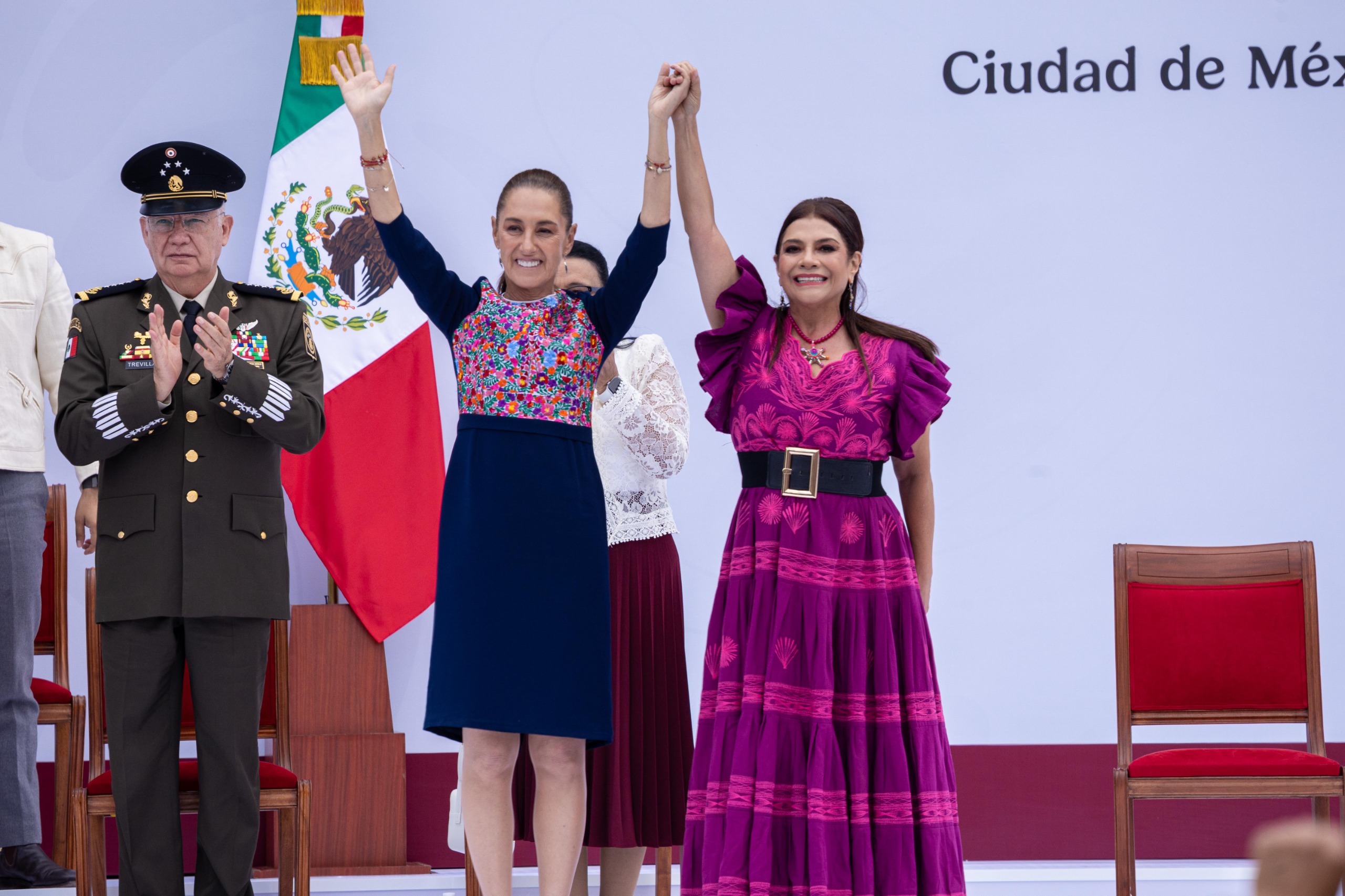 Desde el Zócalo, Brugada respalda a Sheinbaum y destaca avances del Gobierno federal