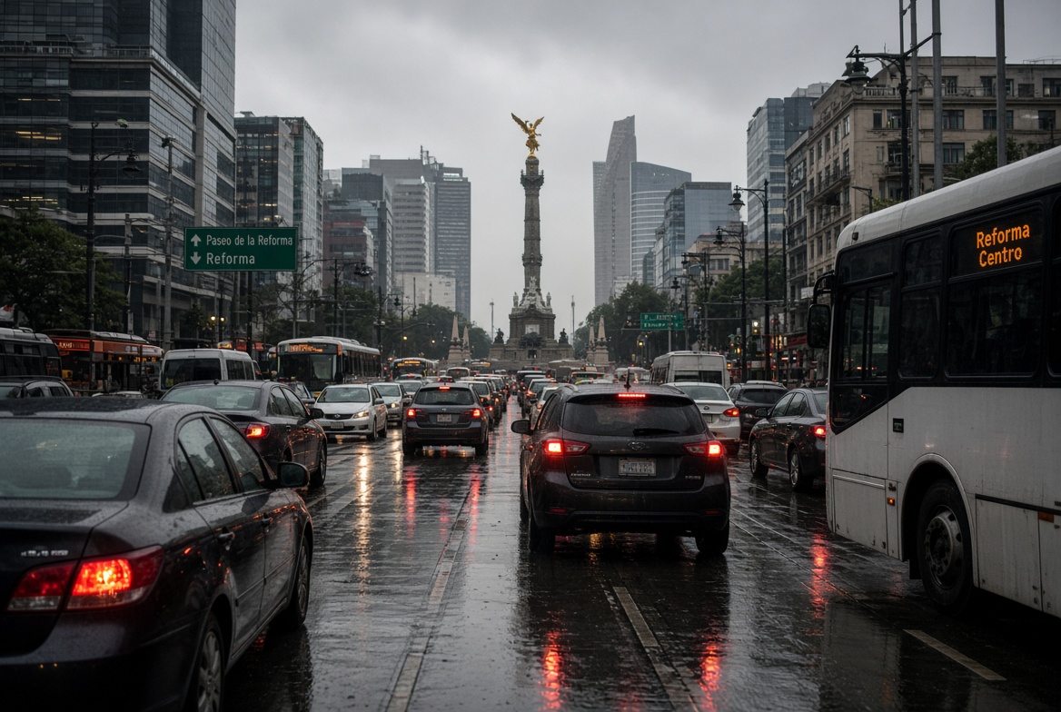Colapso vial en CDMX: 36 concentraciones y recortes en Metro paralizan movilidad