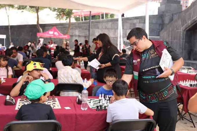 Ajedrez para todas las edades: PILARES realiza el Segundo Festival México-Tenochtitlan