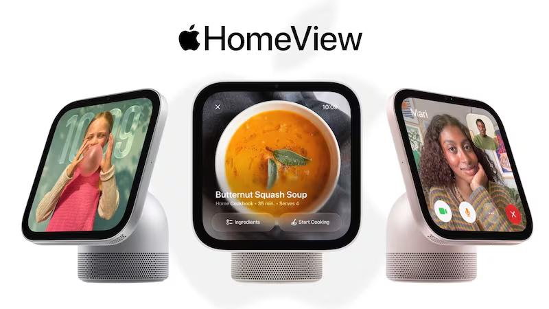 Apple presenta HomeView, su primera pantalla inteligente para el hogar