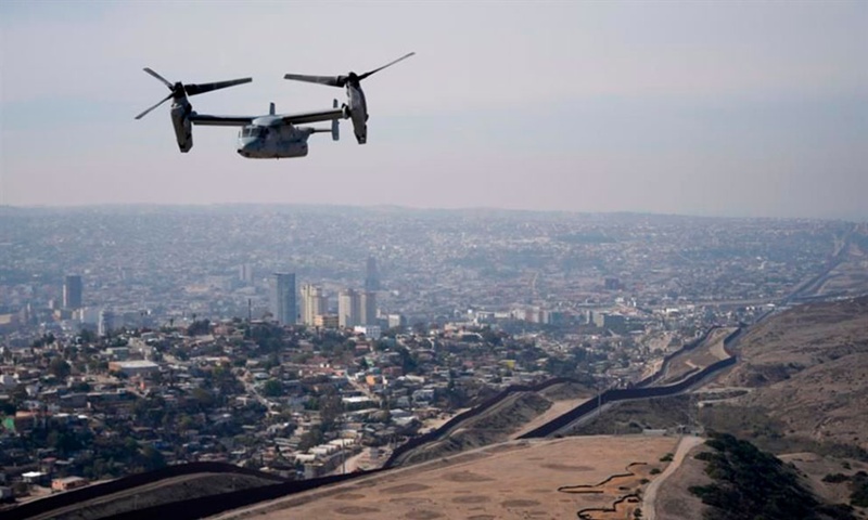 EU restringe vuelos de drones en la frontera con México