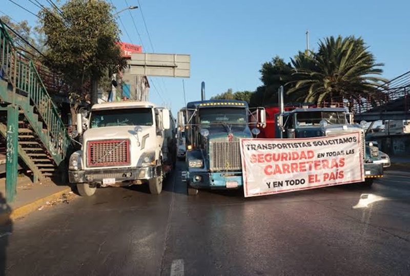Transportistas anuncian paro nacional indefinido