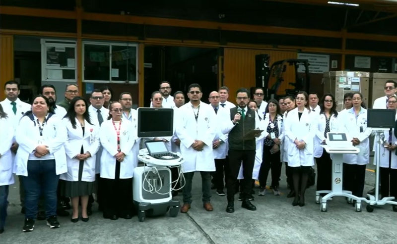 IMSS distribuye equipo médico a 39 hospitales de 19 estados