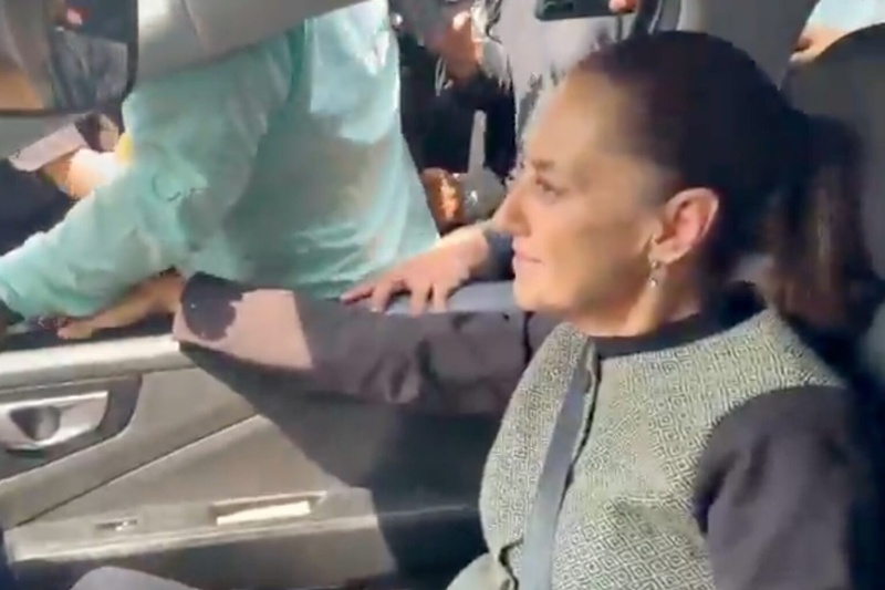 Sheinbaum asiste a funerales de Cuauhtémoc Cárdenas en CDMX